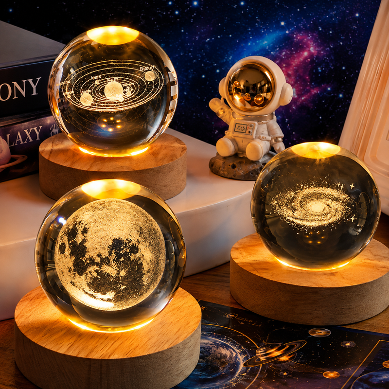 Luminária Espacial 3D