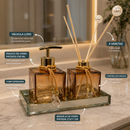 Kit Lavabo Vidro 250ml