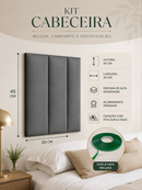 Cabeceira Modular Estofada