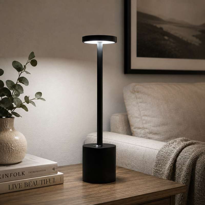 Abajur de Mesa Recarregável Sem fio Decorativo