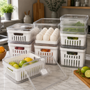 Kit 3 Potes Herméticos para Geladeira