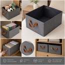 Kit 8 Cestos Organizadores para Guarda-Roupa