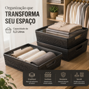Kit Cestos Organizadores Multiuso