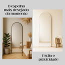 Espelho Portal 160x70cm Corpo Inteiro Grande Para Loja Estúdio Recepção Sofisticado