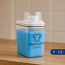 Dispenser para Lavanderia com Tampa Dosadora