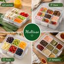 Pote Hermético Organizador para Geladeira